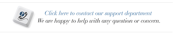 Contact support banner graphic
