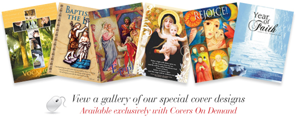 View our gallery of bulletin covers - graphic